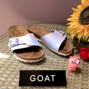 Birkenstock Birki's Sky Blue Sandals 5M/7W